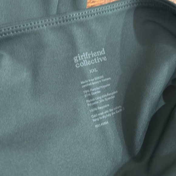 GIRLFRIEND COLLECTIVE Compression Athletic Leggings Moss Green Sz XXL NWT - Picture 8 of 10